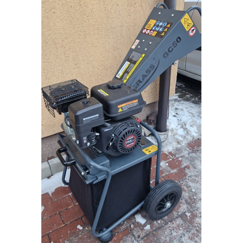Rozdrabniacz spalinowy Grass GC50 | Mocny rębak do ogrodu | 13stka.pl